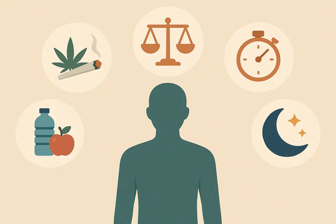 mbien de temps le THC reste dans le sang ?