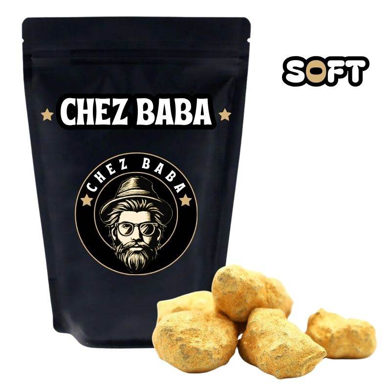 GOLDEN ROCK - Chez Baba78% CBDChez Baba1G (6.49 €/g)GOLDEN ROCK - Chez Baba