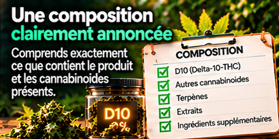 Une composition clairement annoncée