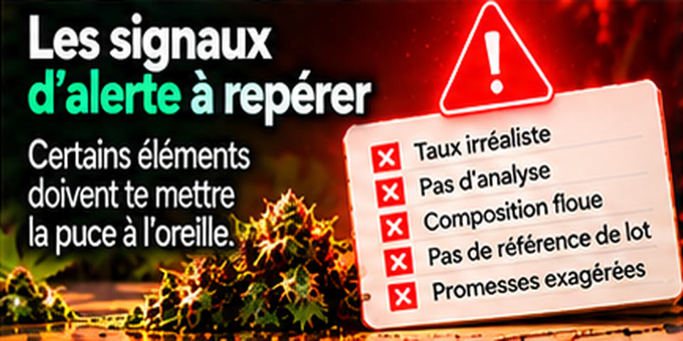 9. Les signaux d’alerte à repérer sur un produit D10