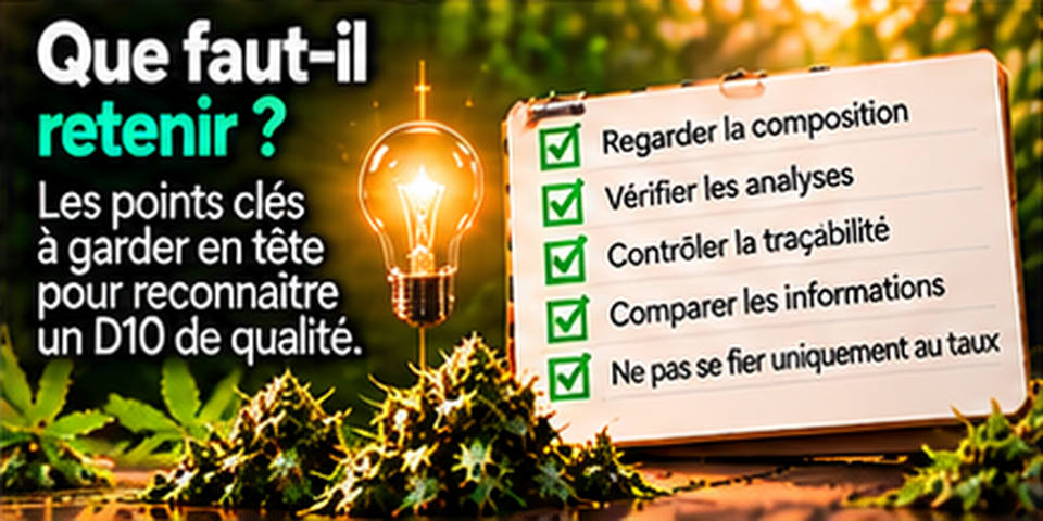 Conclusion : comment reconnaître un bon D10 ?