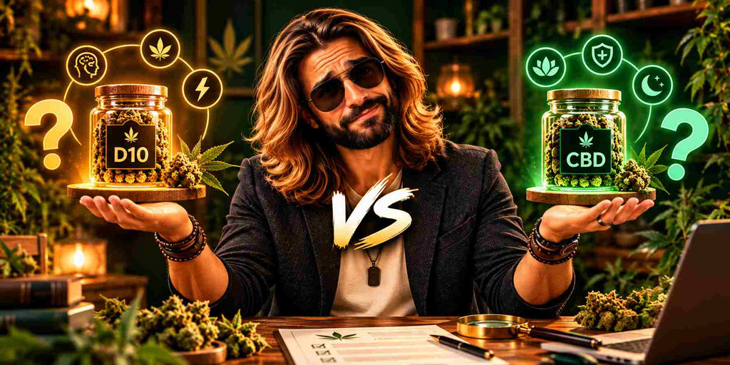 Baba compare le D10 et le CBD et explique l’importance de la composition, des analyses et de la traçabilité